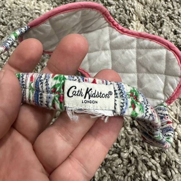 Cath Kidston Sleep Eye Mask Floral Quilted with Case - Picture 4 of 5